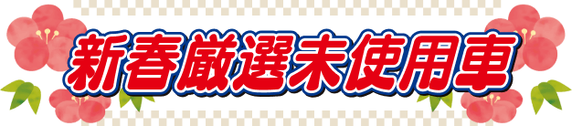 新春厳選未使用車
